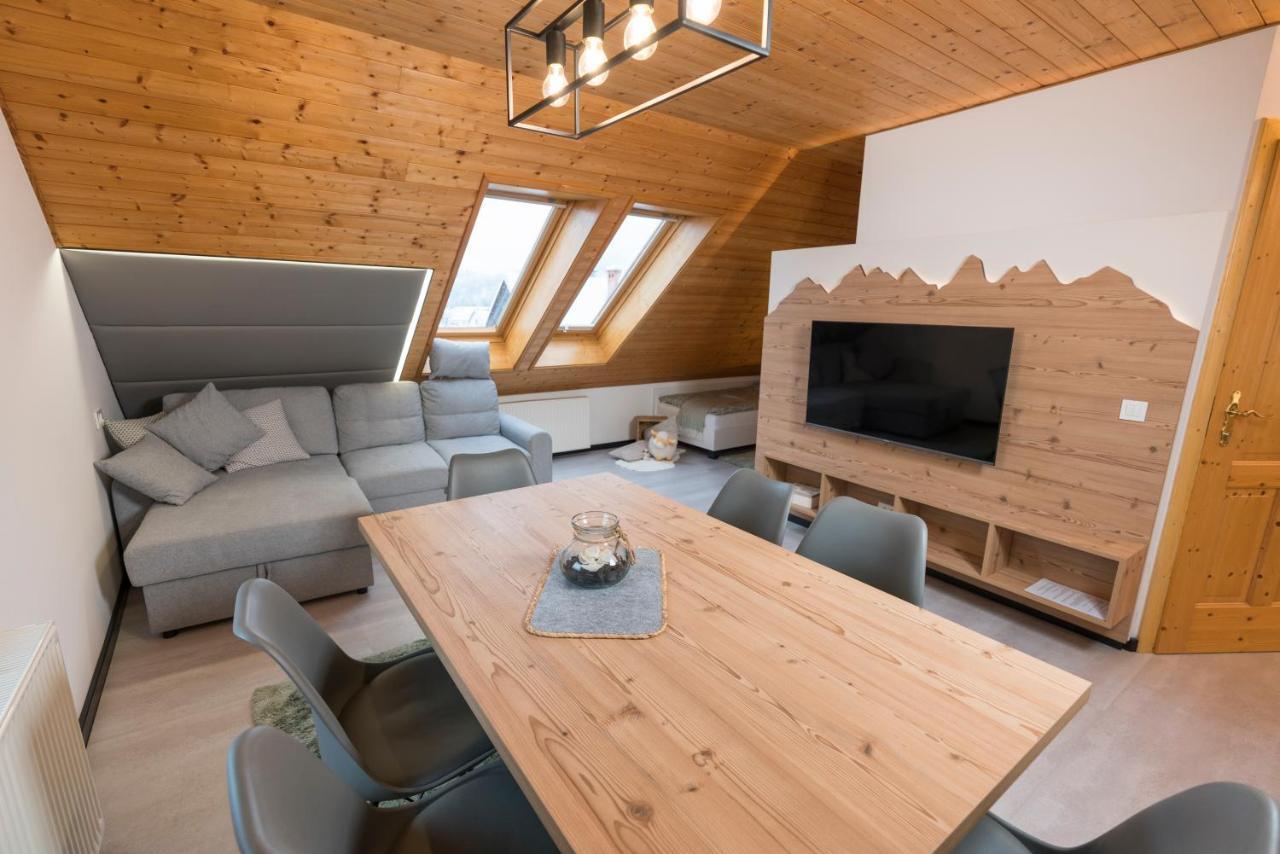Hisa Rodica Apartman Bohinji-tó Kültér fotó