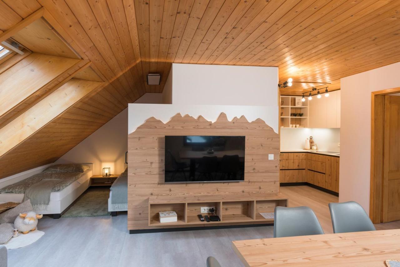 Hisa Rodica Apartman Bohinji-tó Kültér fotó