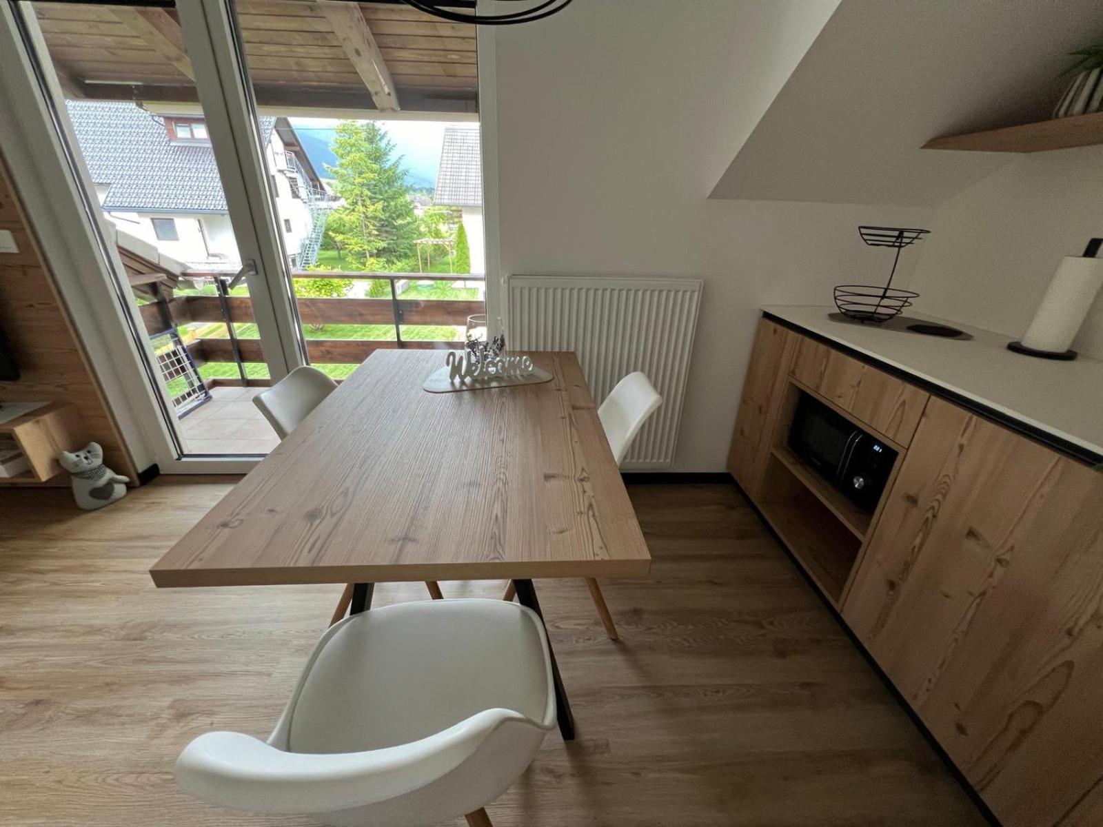 Hisa Rodica Apartman Bohinji-tó Kültér fotó